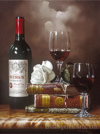 Petrus and White Wine