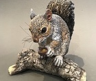 Squirrel on Log