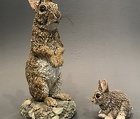 Standing Bunny and Baby